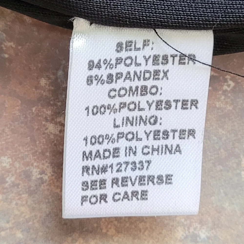 MIGNON black cocktail sheath dress vintage - Picture 9 of 12